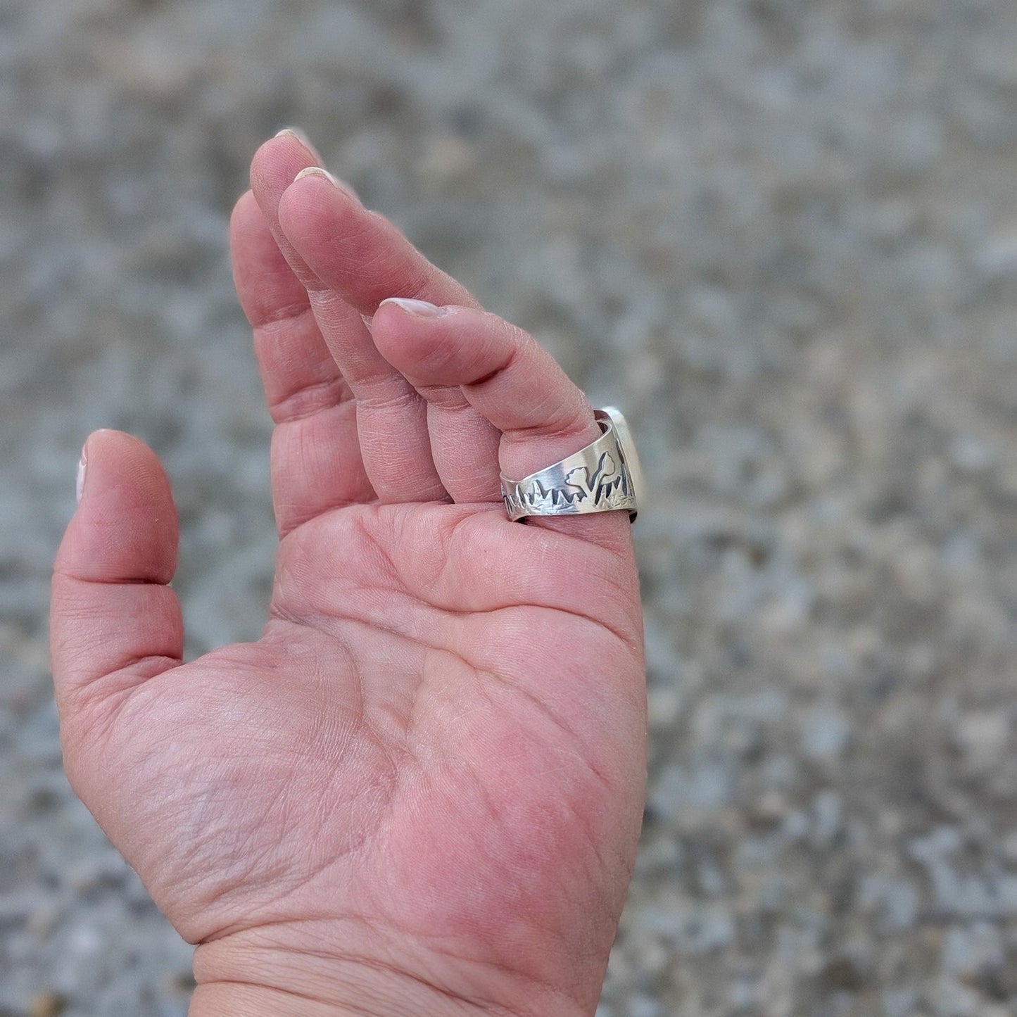 Anillo Flores y Variscita