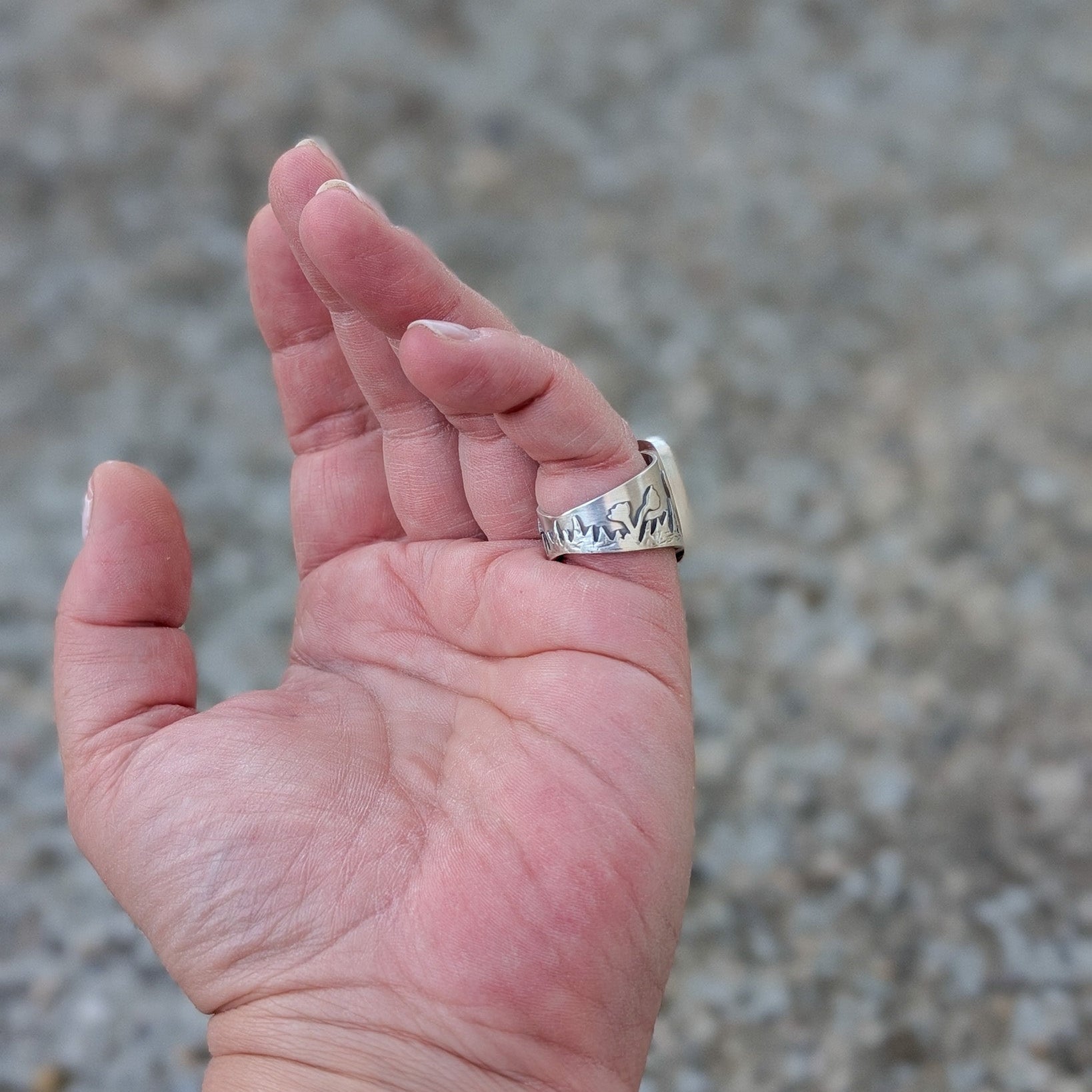 Anillo Flores y Variscita