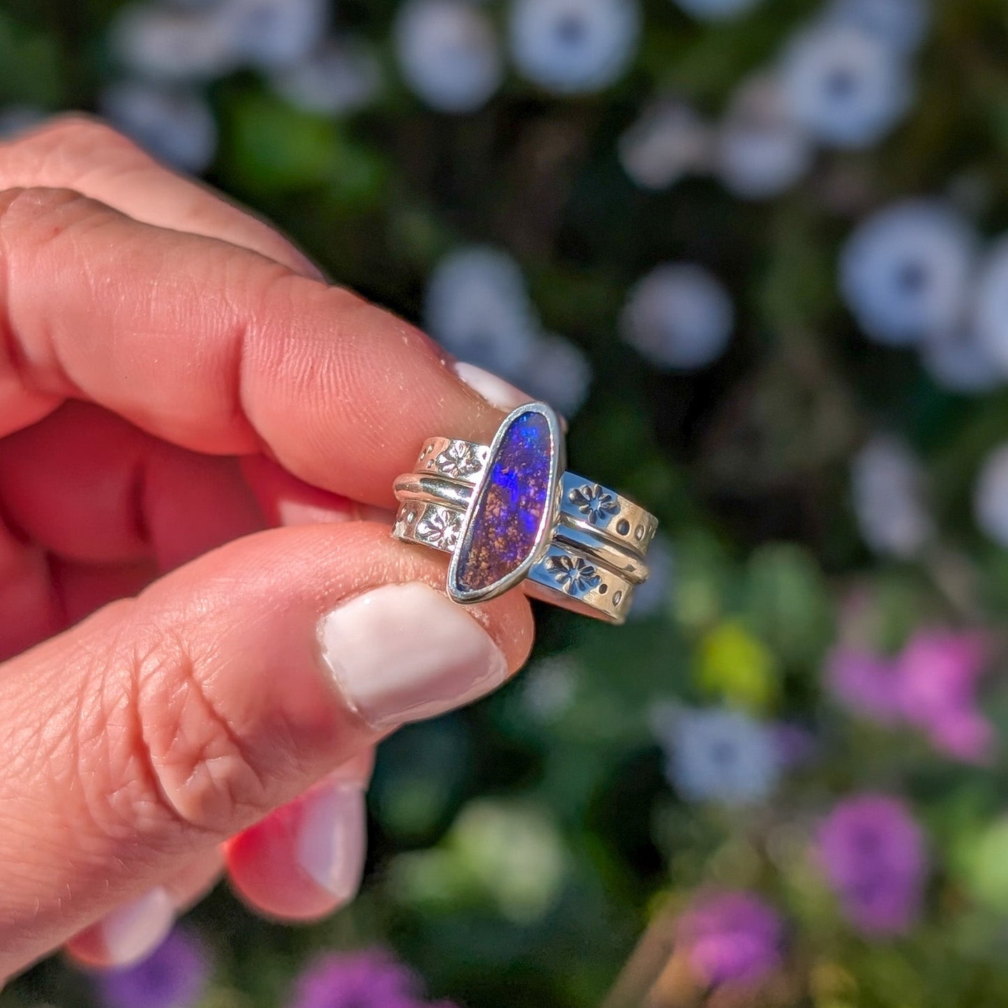 Anillo NOCHE PÚRPURA