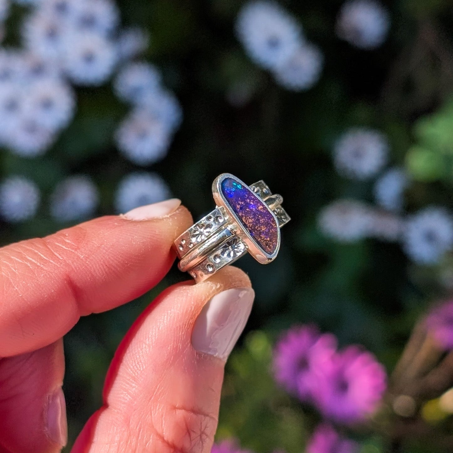 Anillo NOCHE PÚRPURA