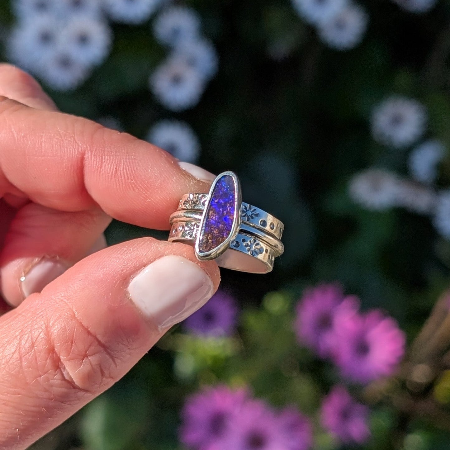 Anillo NOCHE PÚRPURA