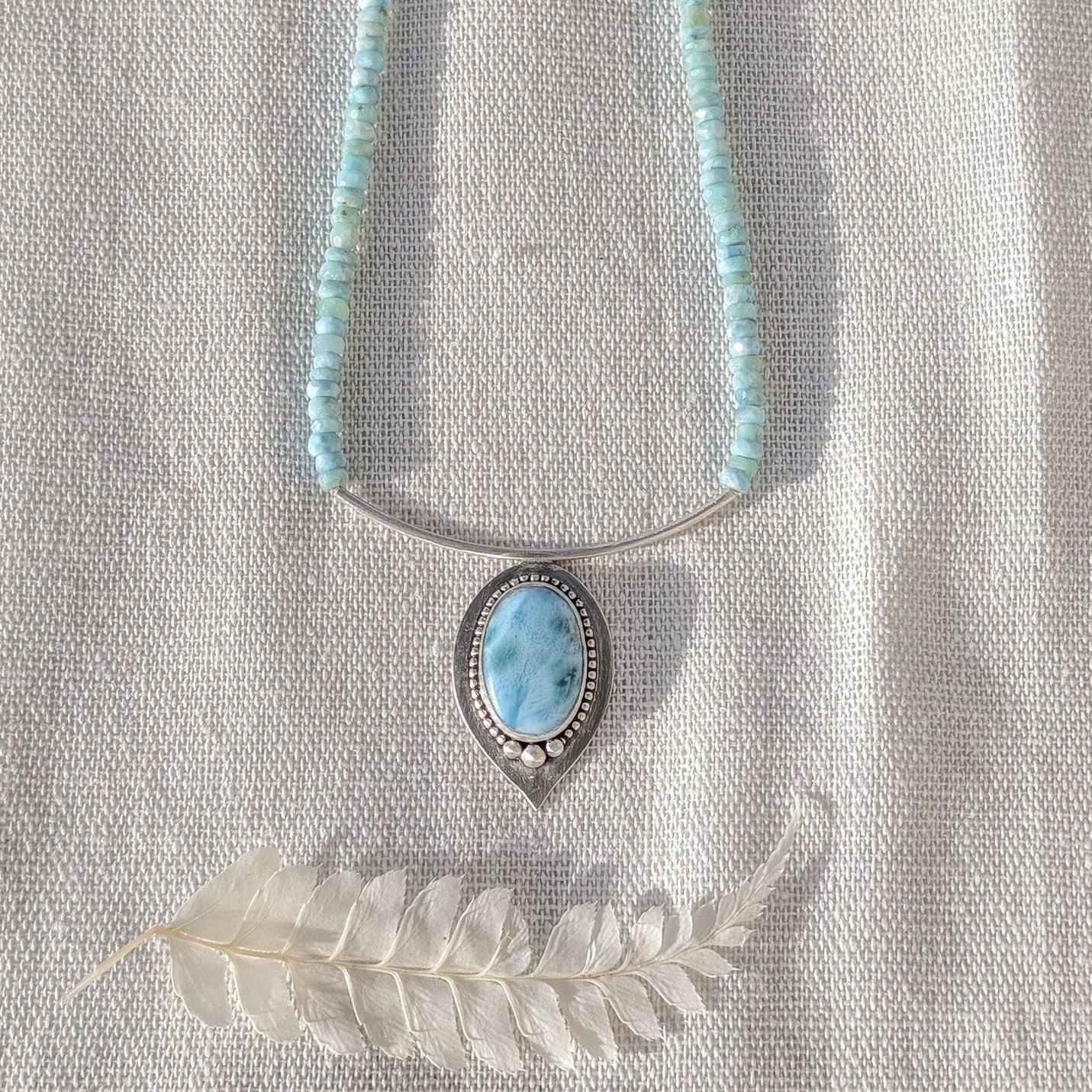Colgante con Larimar