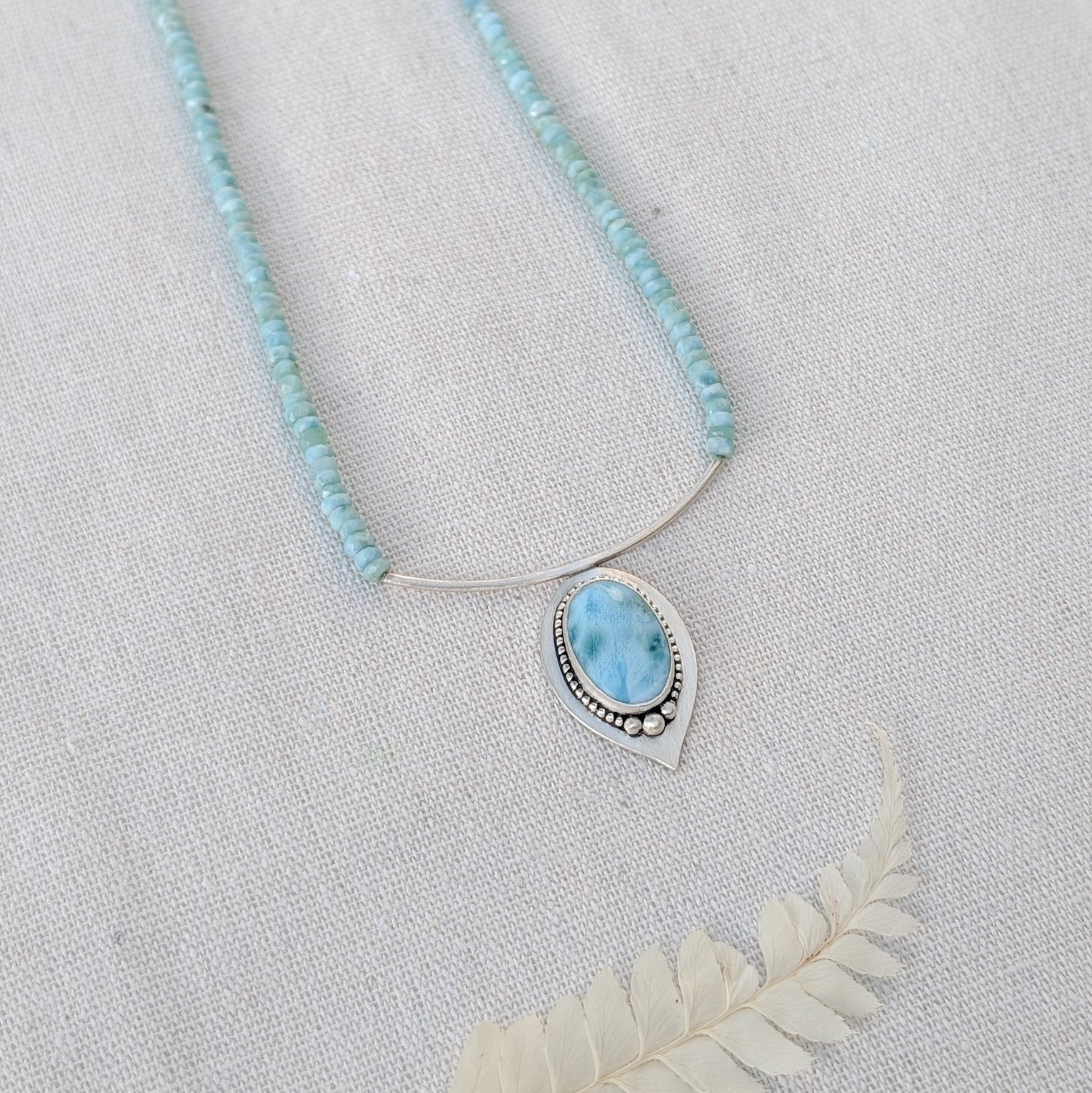Colgante con Larimar