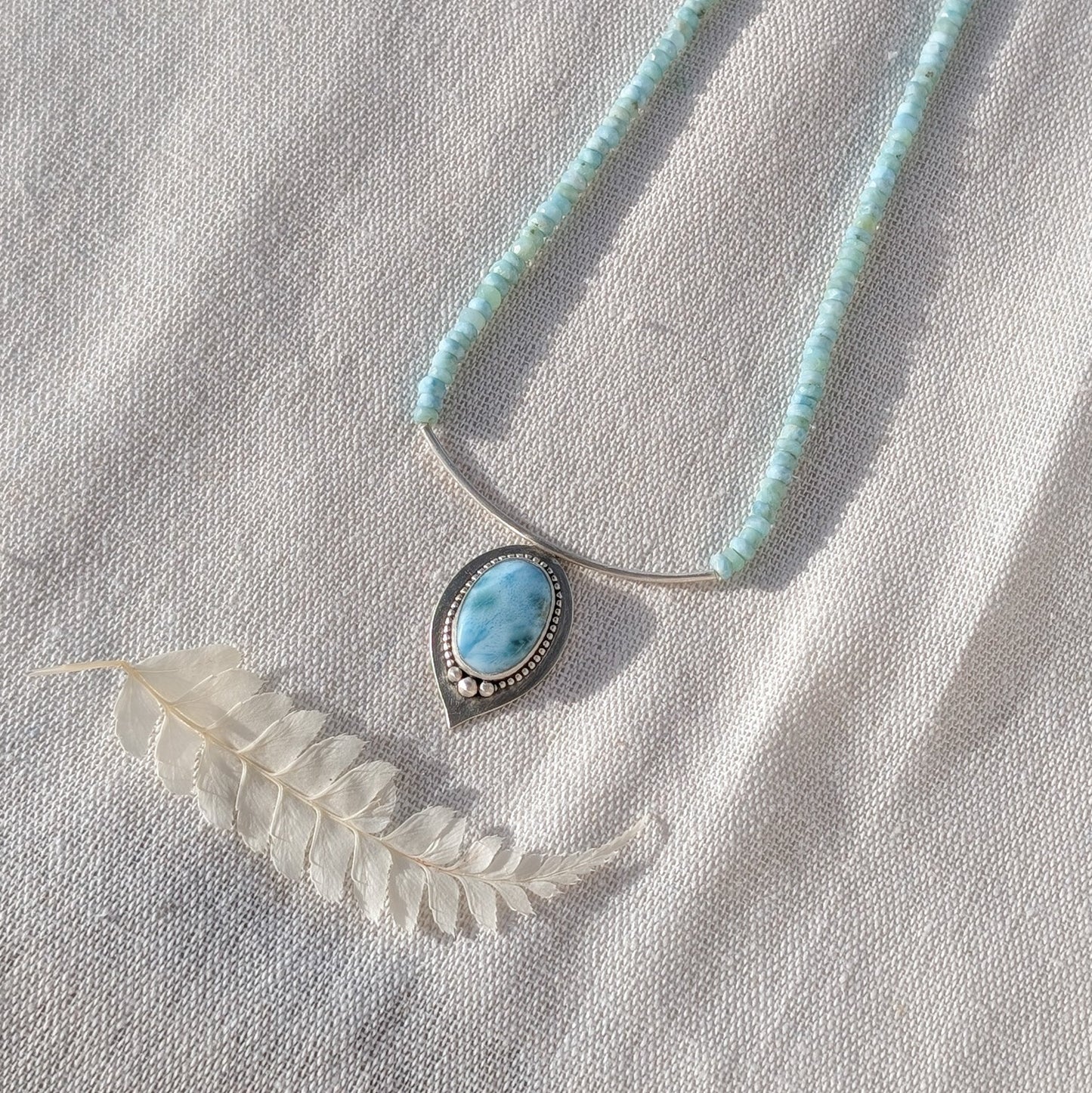 Colgante con Larimar
