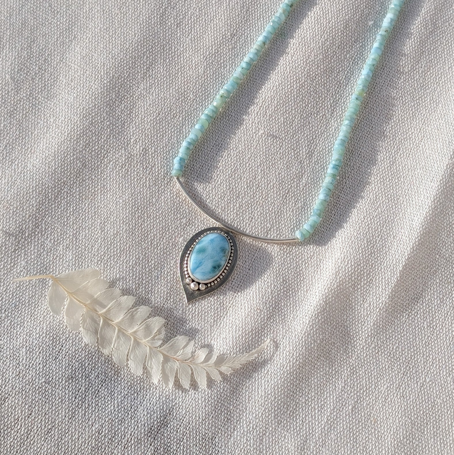 Colgante con Larimar