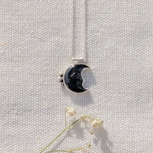 Colgante Luna negra Espinela
