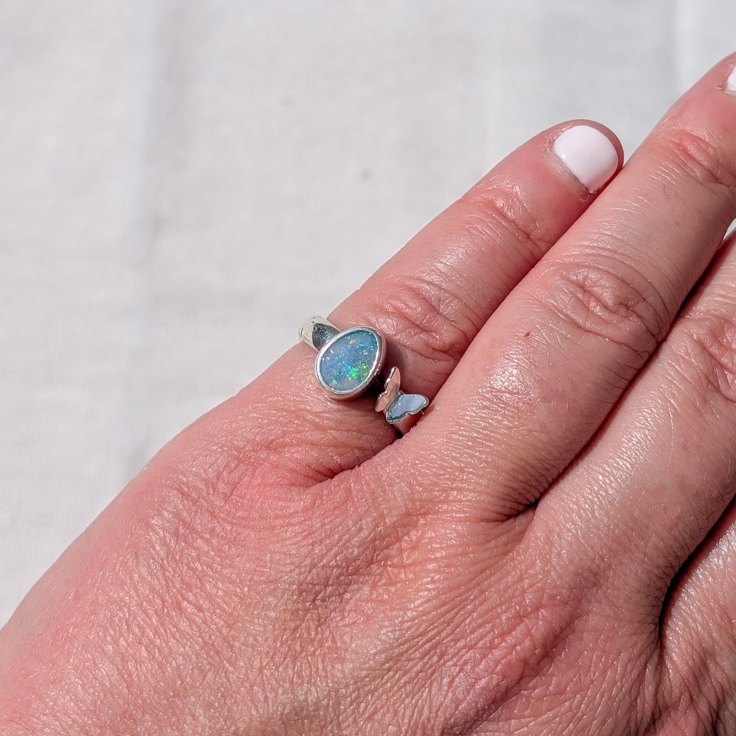 Anillo DESTELLOS DE MARIPOSA (Ajustable)